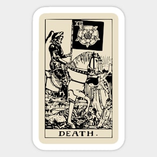 Tarot of death officiel (Original) Sticker